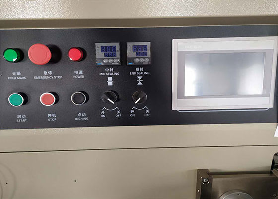 Οριζόντια μηχανή συσκευασίας παγωμένων τροφίμων ανοξείδωτου