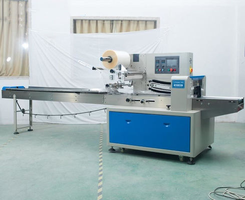 Μηχανή συσκευασίας τσαντών μαξιλαριών καρότων ανοξείδωτου